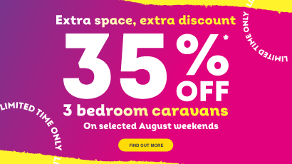 35% OFF 3 Bedroom Caravans