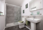 Kingston Harmony lodge interior – bathroom or additional space
