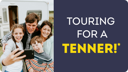 Touring for a tenner