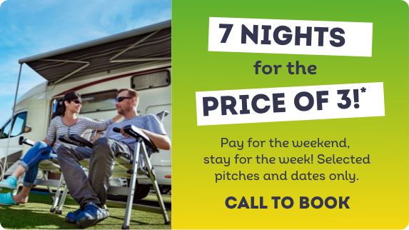 7 nights for the price of 3