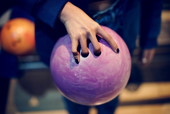  Pink Bowling Ball