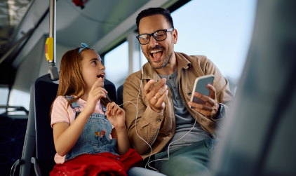 Family On A Bus
