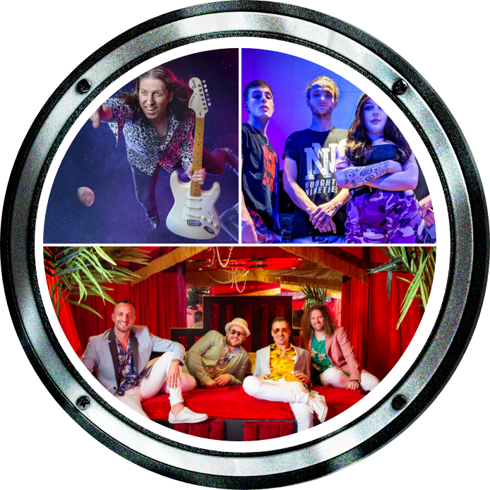 Decades Weekend tribute acts collage