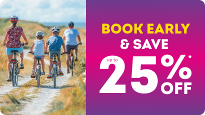 Book Early Save 25%