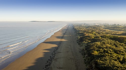 Brean Somerset views from the air